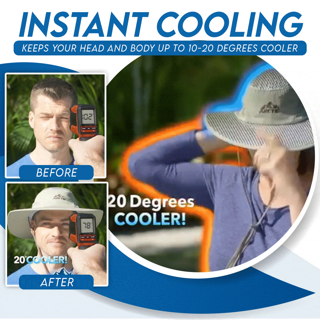 Breathable Reflective Cooling Hat