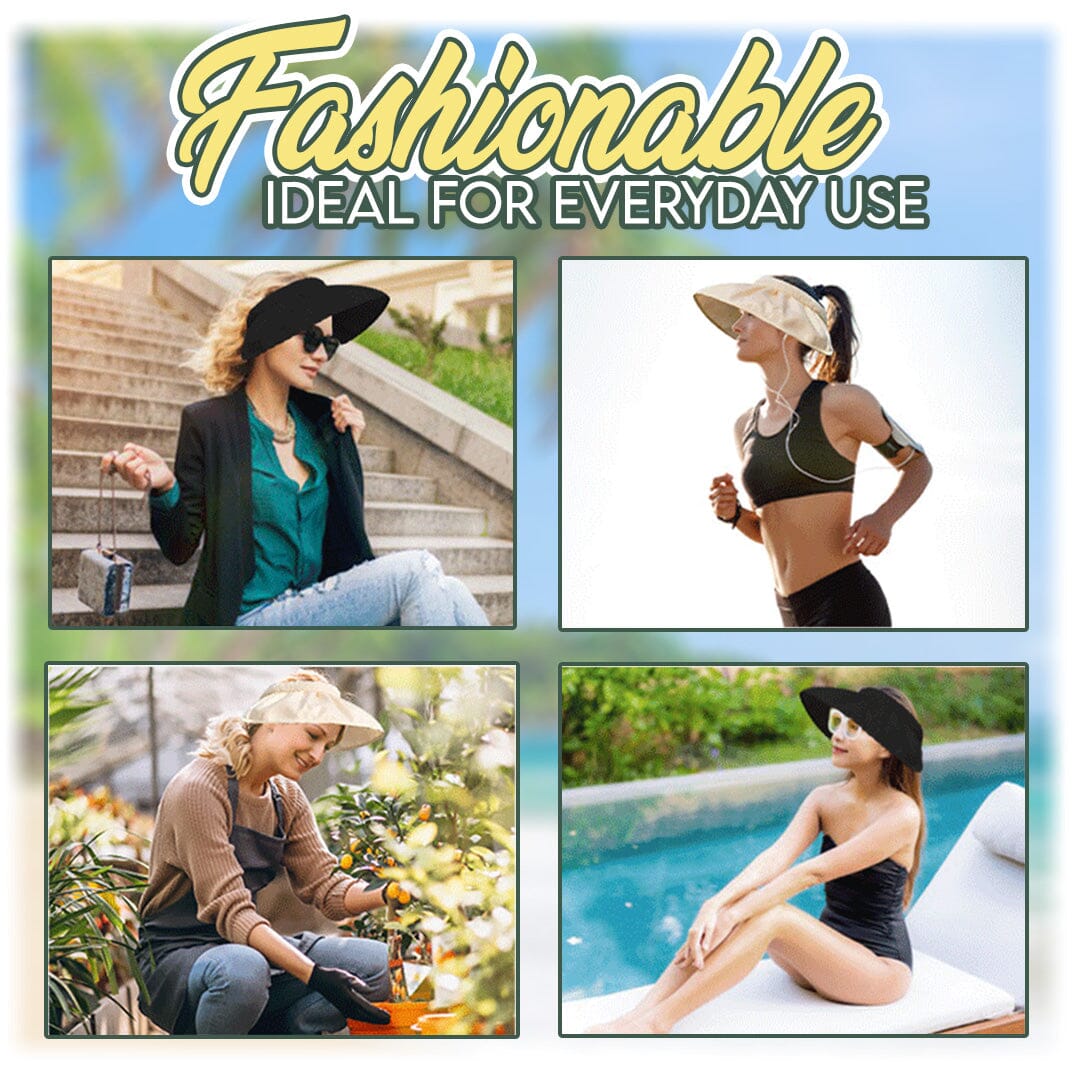 2-Way Sun Hat Hair Ban๐5