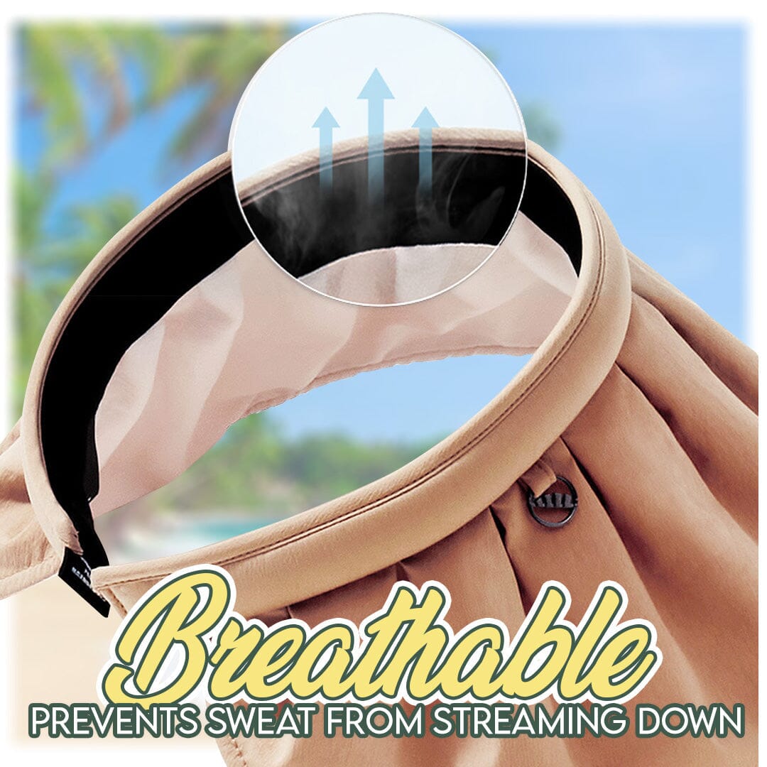 2-Way Sun Hat Hair Ban๐5