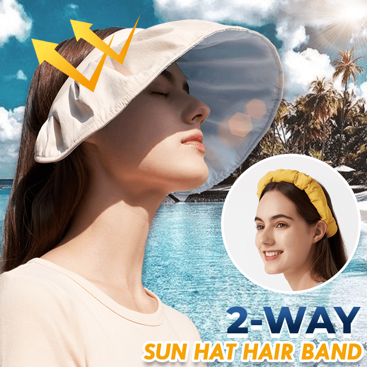 2-Way Sun Hat Hair Ban๐5
