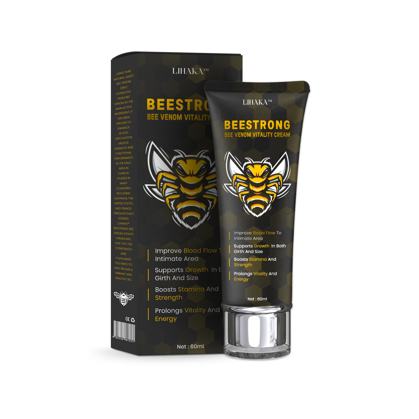 LUHAKA™ BeeStrong Bee Venom Vitality Cream D004