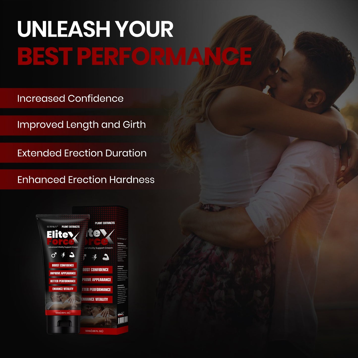 Luhaka® EliteForceX Advanced Vitality Max Cream