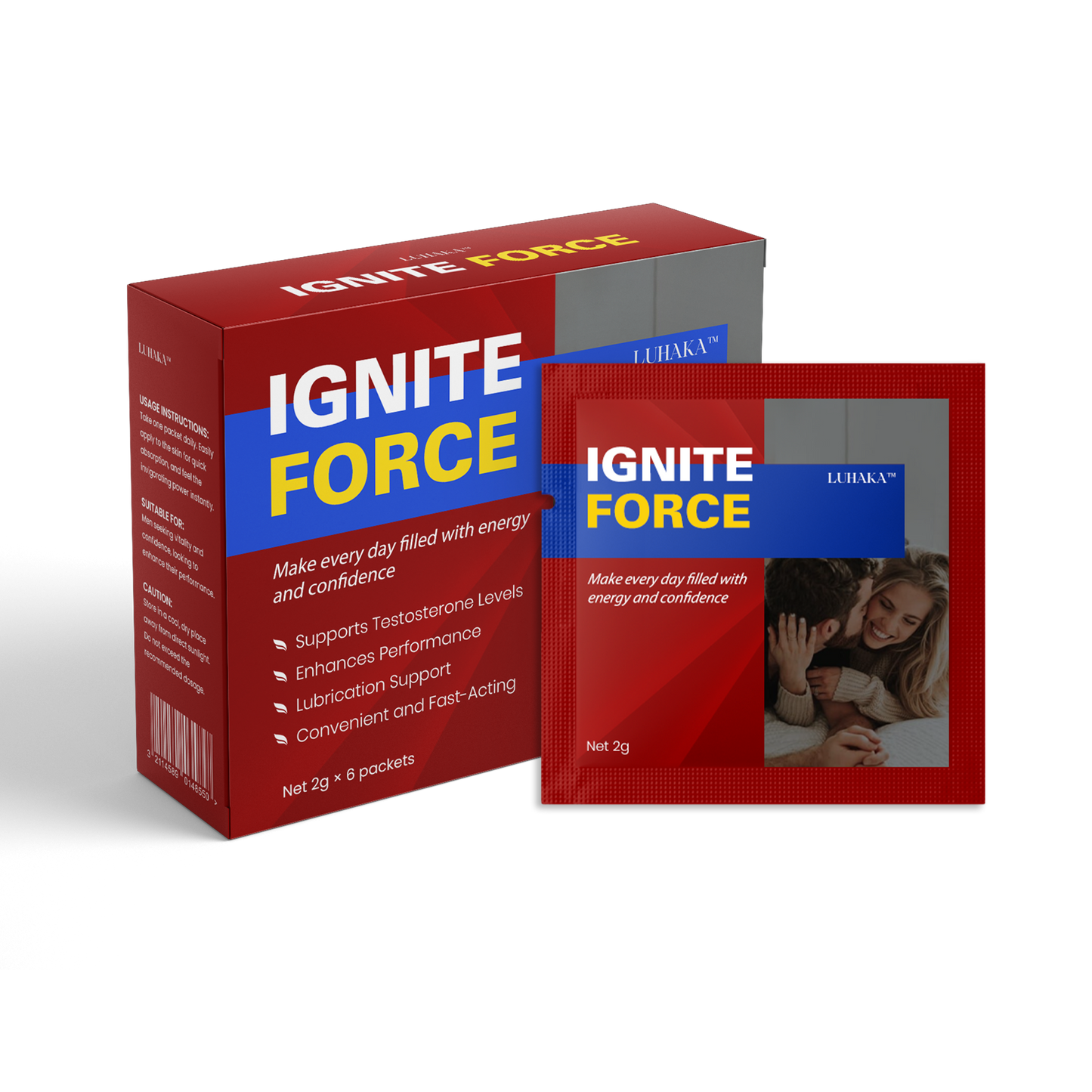 Luhaka™ IgniteForce Men Enhancement Gel - 🔥ACE