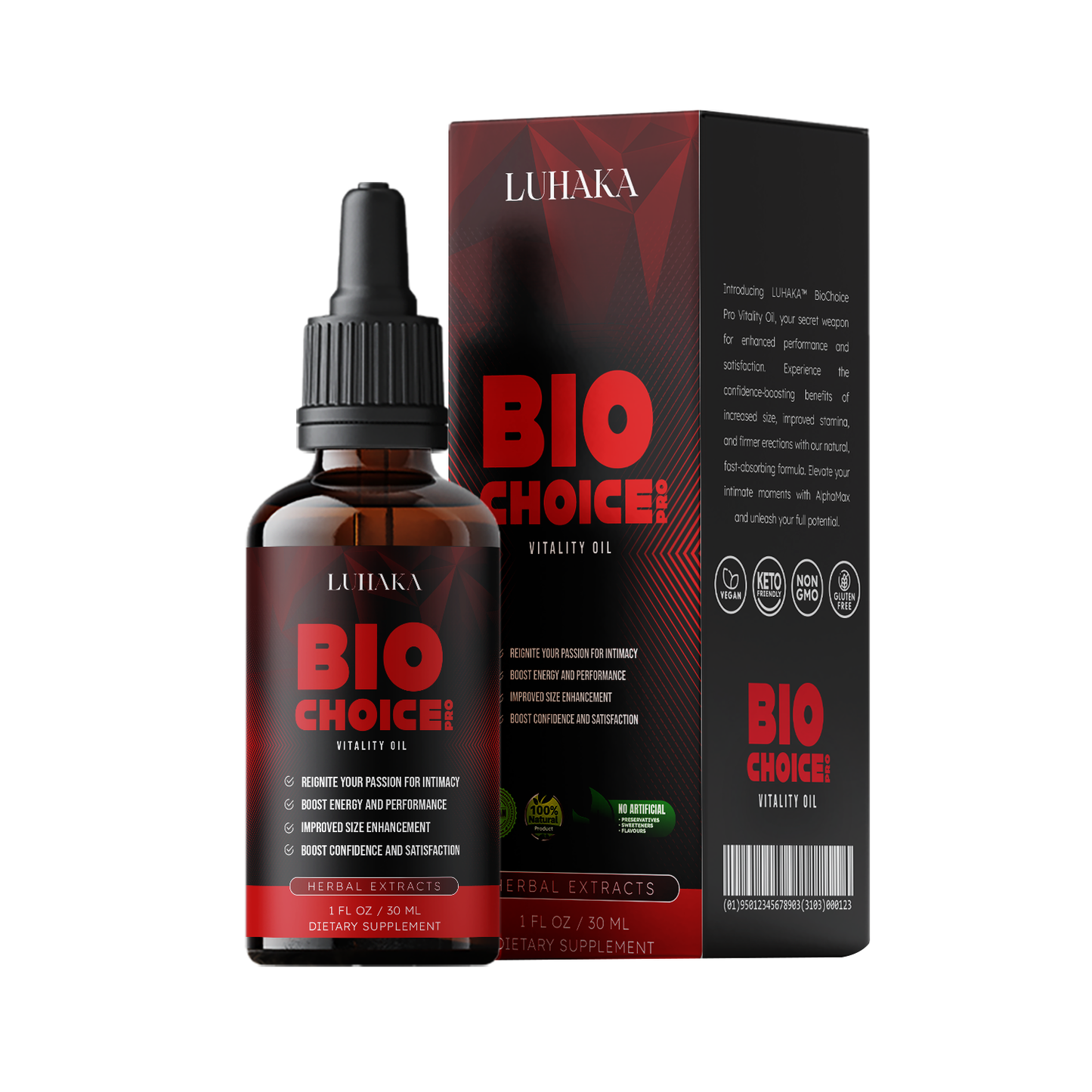 BioChoice Pro Men Vitality Oil - Limited Discount 𝟴