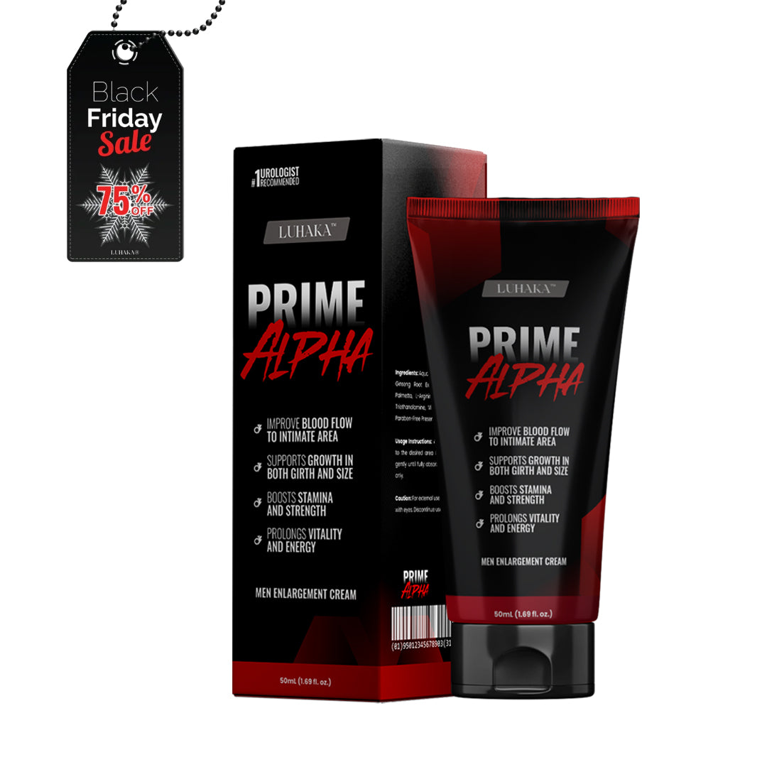 LUHAKA Prime Alpha Men Max Cream - Exclusive Discount🔥23