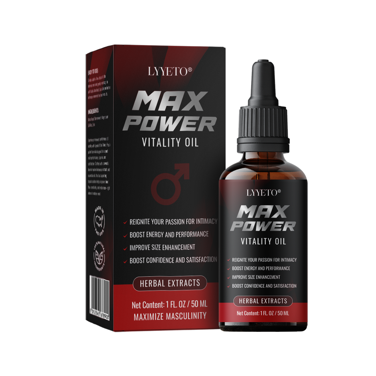 Lyyeto® MaxPower Vitality Oil D004