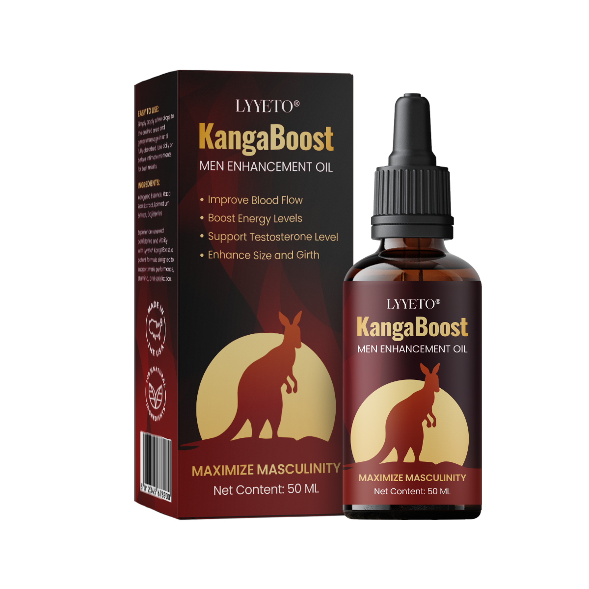Lyyeto® KangaBoost Men Enhancement Oil H08