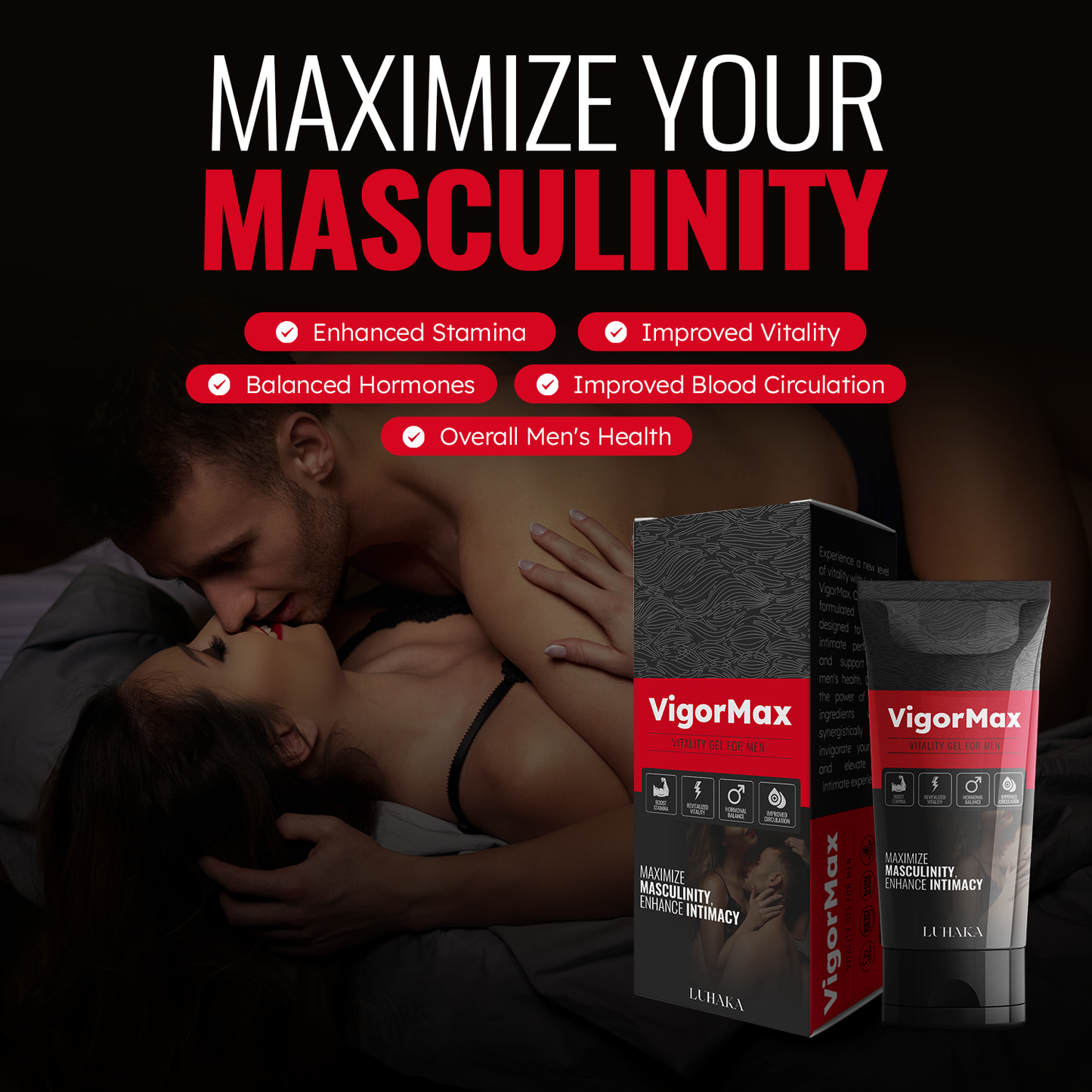 Luhaka™ VigorMax Vitality Gel for Men