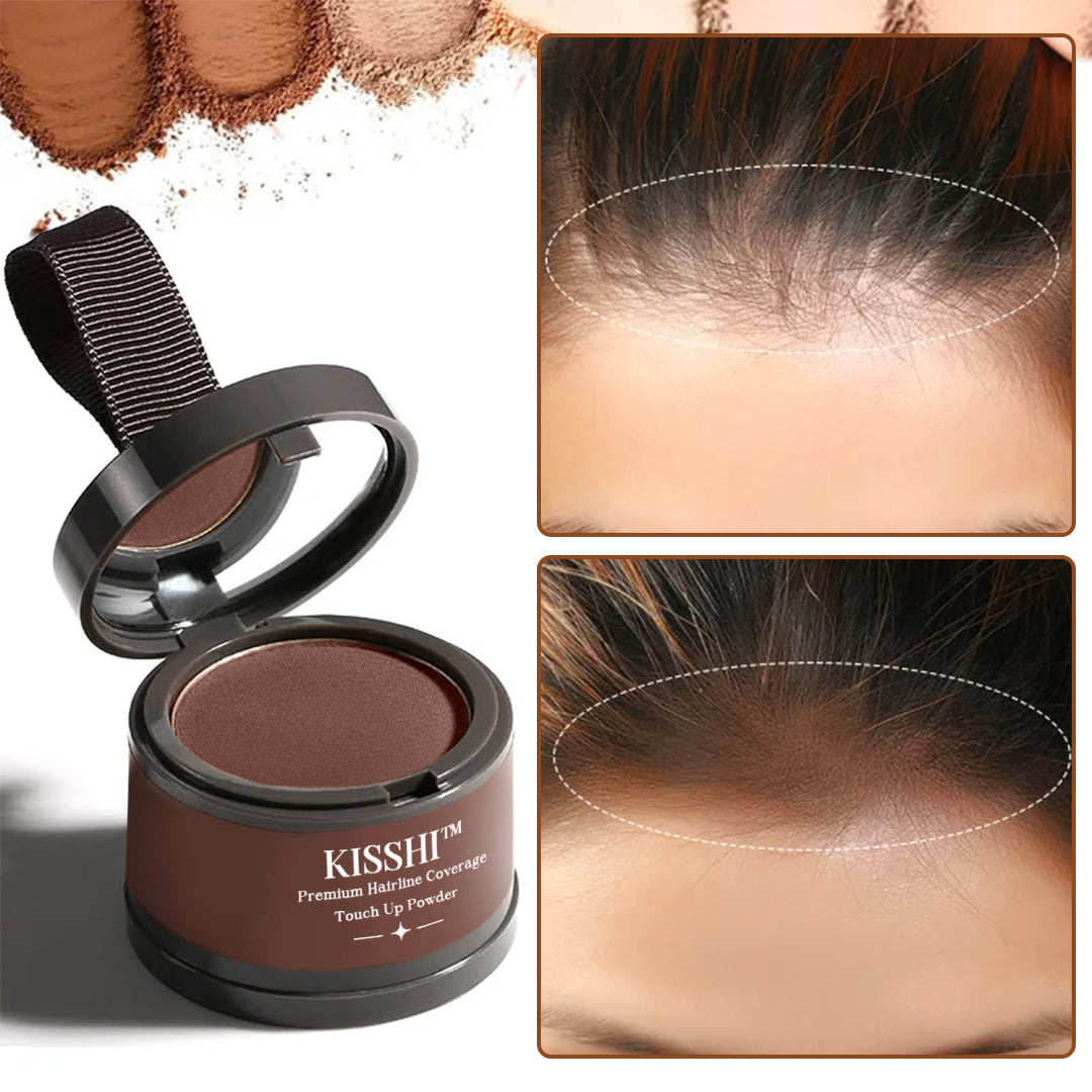 Kisshi™ Premium Hairline Coverage Touch Up Powder