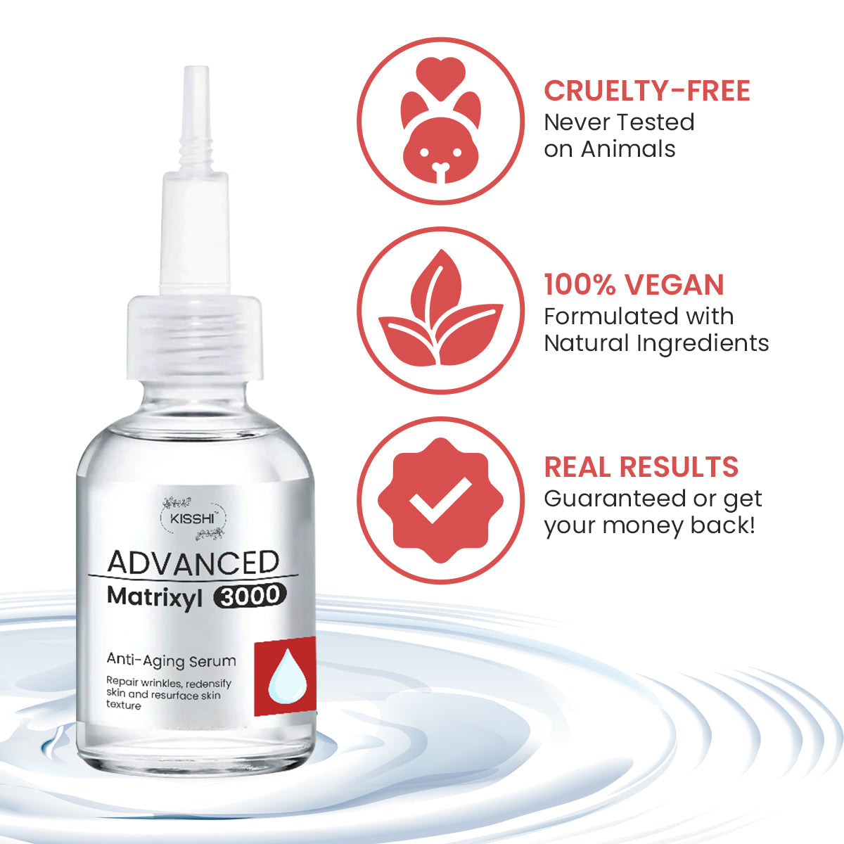 KISSHI™ Advanced Matrixyl 3000 Serum